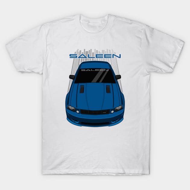 Ford Mustang Saleen 2005-2009 - Vista Blue T-Shirt by V8social